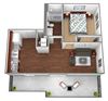 Minnehaha Floorplan Minnehaha Floorplan at Liffey on Snelling, St. Paul, MN, 55104